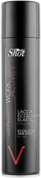 Лак экологический для поврежденных волос - Shot Work Activity Ecological Hairspray