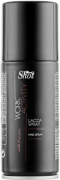 Лак-спрей для окрашенных и поврежденных волос - Shot Hair Spray Special Colored And Thin Hair T